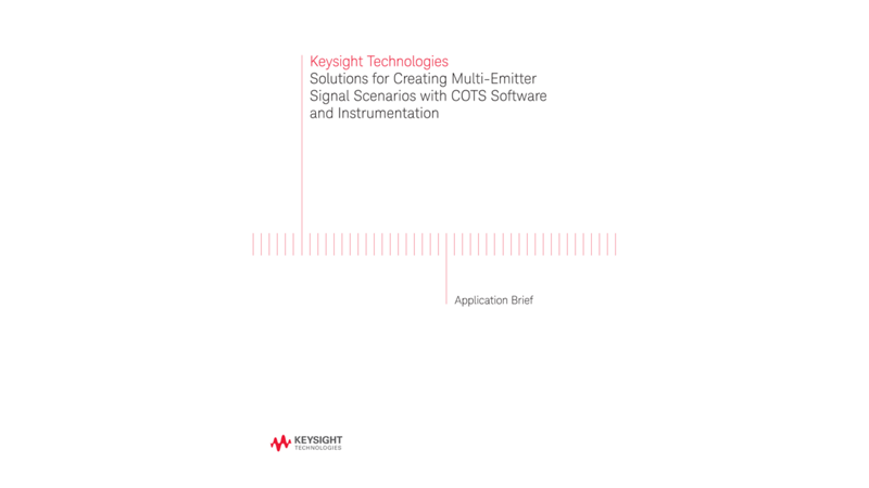 Solutions for Creating Multi-Emitter Signal Scenarios with COTS